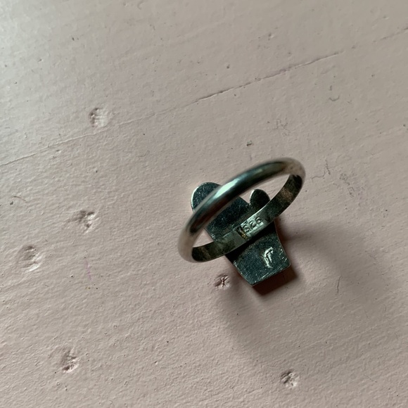 sterling silver Mitten ring - Picture 4 of 5